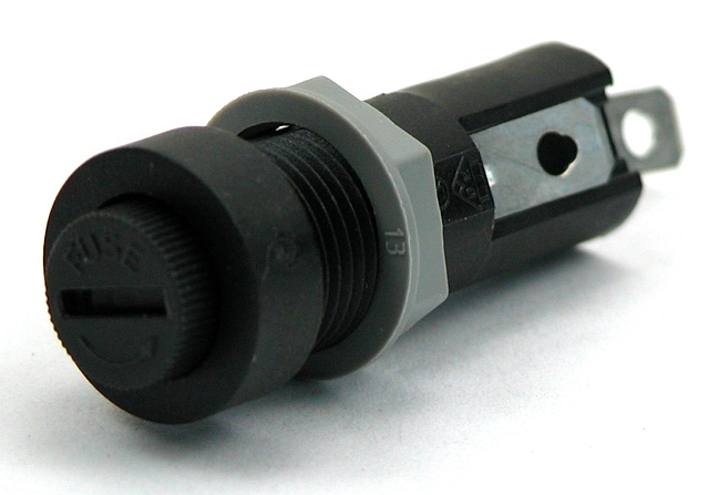 Paneelzekeringhouder 5x20mm
